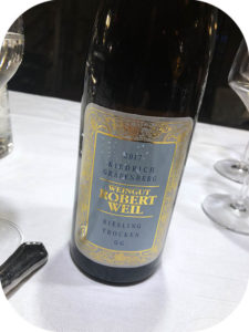 2017 Weingut Robert Weil, Kiedrich Gräfenberg Riesling GG, Rheingau, Tyskland