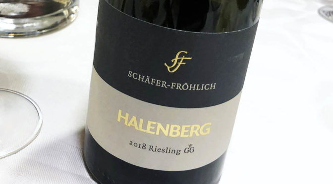 2018 Weingut Schäfer-Fröhlich, Monzinger Halenberg Riesling GG, Nahe, Tyskland