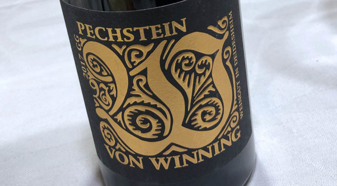 2017 Weingut Von Winning, Forster Pechstein Riesling GG, Pfalz, Tyskland