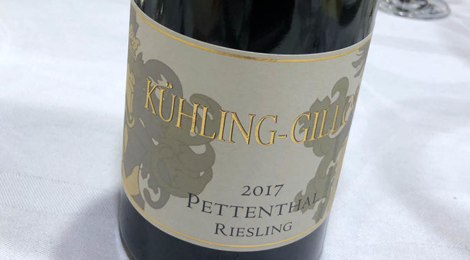 2017 Weingut Kühling-Gillot, Nierstein Pettenthal Riesling GG, Rheinhessen, Tyskland
