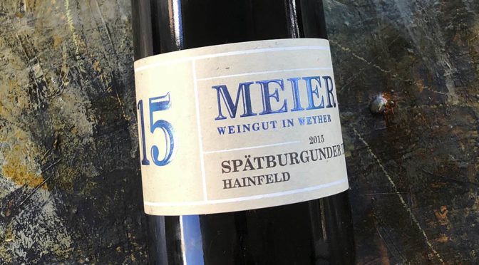 2015 Weingut Meier, Hainfeld Spätburgunder, Pfalz, Tyskland