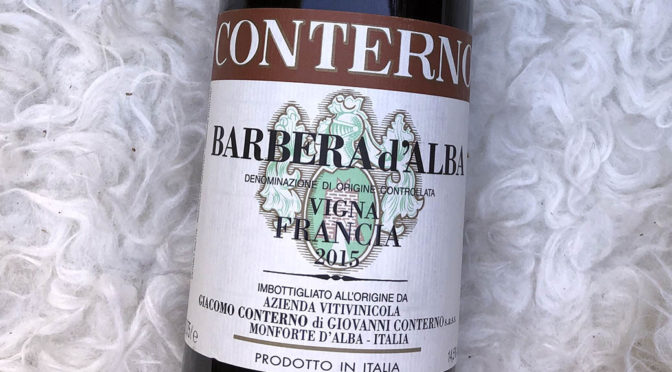 2015 Giacomo Conterno, Barbera d’Alba Vigna Francia, Piemonte, Italien