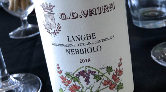 2018 G.D. Vajra, Langhe Nebbiolo, Piemonte, Italien