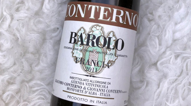 2011 Giacomo Conterno, Barolo Francia, Piemonte, Italien