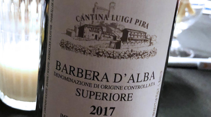 2017 Luigi Pira, Barbera d’Alba Superiore, Piemonte, Italien