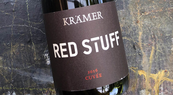 2016 Weingut Krämer, Cuvée Red Stuff, Rheinhessen, Tyskland