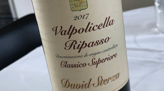 2017 David Sterza, Valpolicella Ripasso Classico Superiore, Veneto, Italien