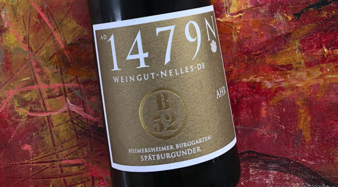 2017 Weingut Nelles, Heimersheimer Burggarten Spätburgunder B52 GG, Ahr, Tyskland