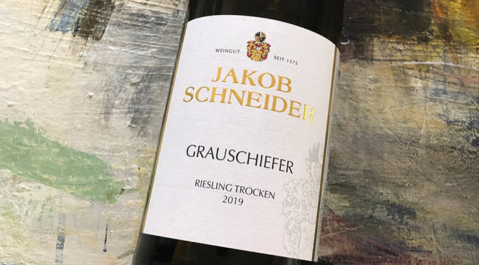 2019 Weingut Jakob Schneider, Grauschiefer Riesling Trocken, Nahe, Tyskland