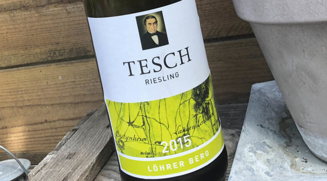 2015 Weingut Tesch, Riesling Löhrer Berg, Nahe, Tyskland