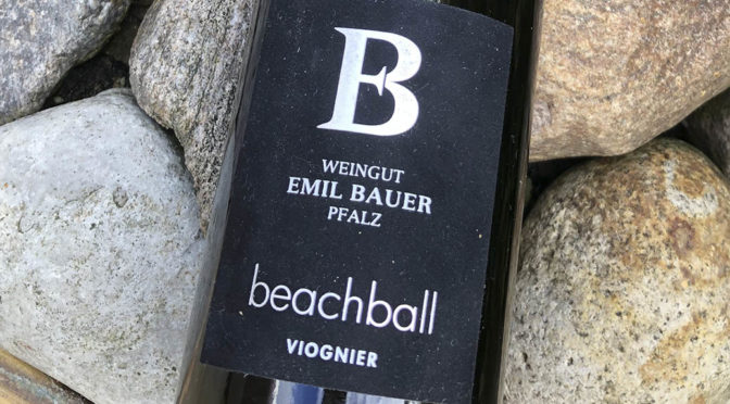 2018 Weingut Emil Bauer & Söhne, Beachball Viognier, Pfalz, Tyskland