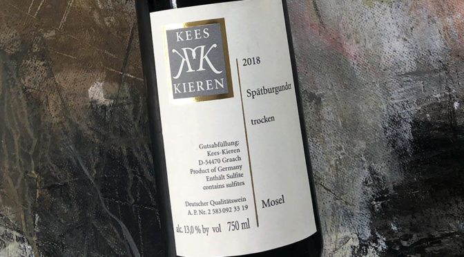 2018 Weingut Kees-Kieren, Spätburgunder Trocken, Mosel, Tyskland