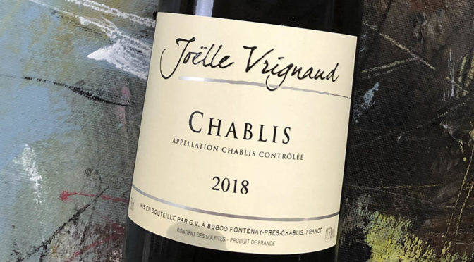 2018 Domaine Joëlle Vrignaud, Chablis, Bourgogne, Frankrig