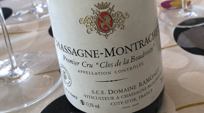 2007 Domaine Ramonet, Chassagne-Montrachet 1. Cru Clos de la Boudriotte, Bourgogne, Frankrig