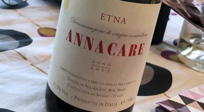 2012 Tenuta di Aglaea, Annacare, Sicilien, Italien