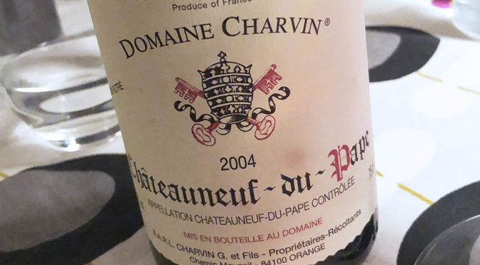 2004 Domaine Charvin, Châteauneuf-du-Pape, Rhône, Frankrig