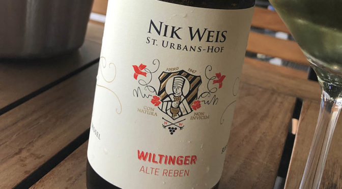2018 Weingut Nik Weis, Wiltinger Riesling Alte Reben, Mosel, Tyskland