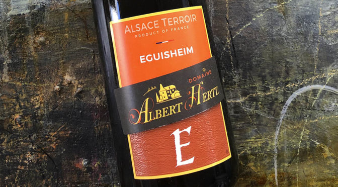 2017 Domaine Albert Hertz, Eguisheim Vieilles Vignes Riesling, Alsace, Frankrig