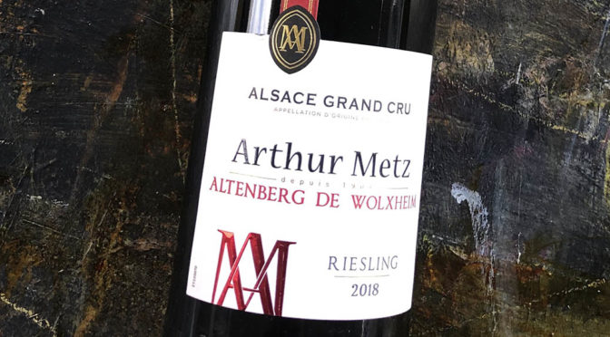 2018 Arthur Metz, Riesling Grand Cru Altenberg de Wolxheim, Alsace, Frankrig