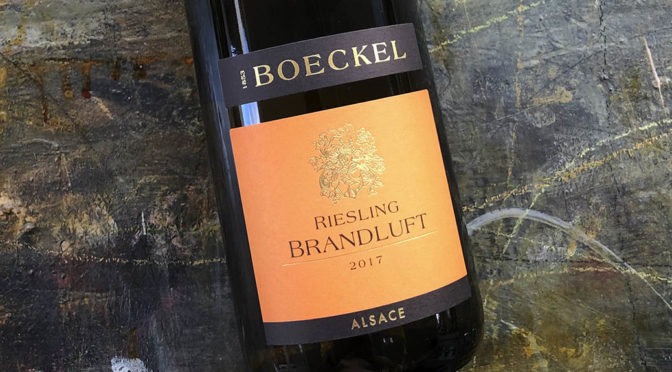 2017 Émile Boeckel, Riesling Lieu-dit Brandluft, Alsace, Frankrig