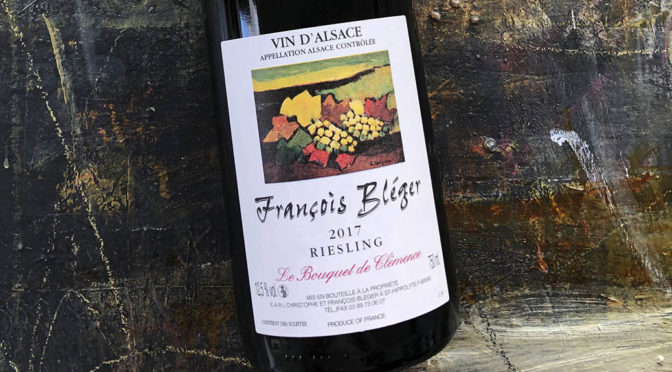 2017 François Bléger, Riesling Le Bouquet de Clémence, Alsace, Frankrig