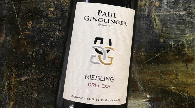 2019 Paul Ginglinger, Riesling Drei Exa, Alsace, Frankrig