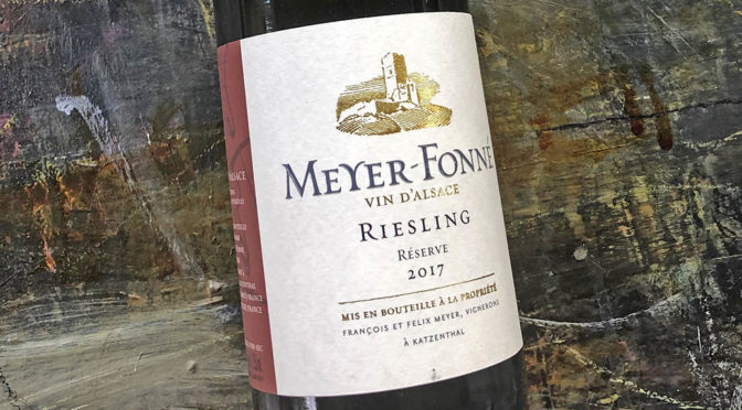 2017 Domaine Meyer-Fonné, Riesling Réserve, Alsace, Riesling