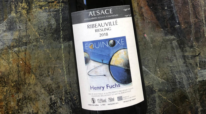 2018 Henri Fuchs, Riesling Cuvée Equinoxe, Alsace, Frankrig