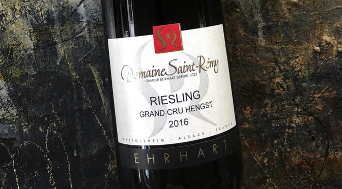 2016 Domaine Saint-Rémy, Riesling Grand Cru Hengst, Alsace, Frankrig