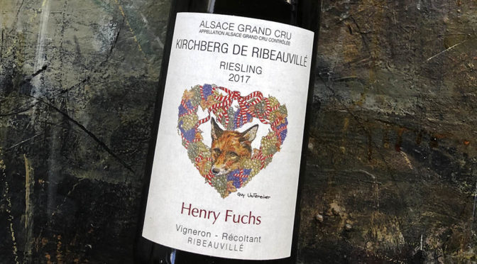 2017 Henri Fuchs, Riesling Grand Cru Kirchberg de Ribeauville, Alsace, Frankrig