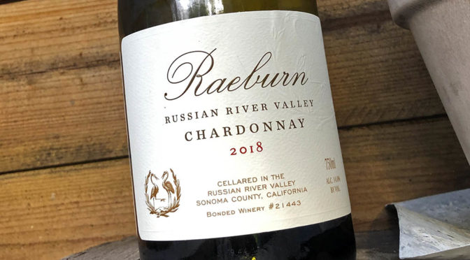 2018 Raeburn Winery, Russian River Valley Chardonnay, Californien, USA