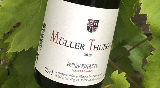 2018 Weingut Bernhard Huber, Müller-Thurgau, Baden, Tyskland