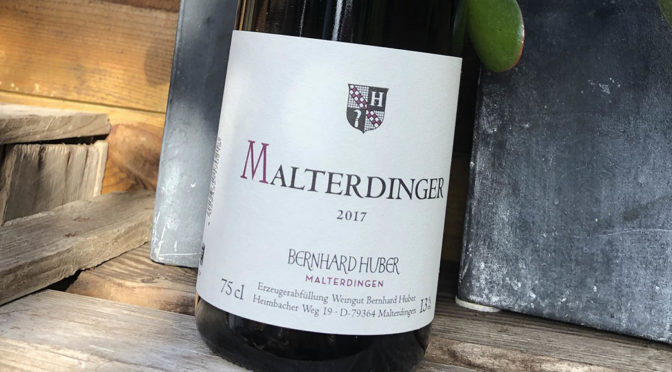 2017 Weingut Bernhard Huber, Malterdinger Spätburgunder, Baden, Tyskland