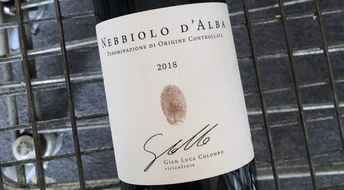 2018 Gian Luca Colombo, Nebbiolo d’Alba, Piemonte, Italien