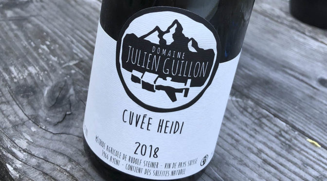 2018 Julien Guillon, Cuvée Heidi, Valais, Schweiz