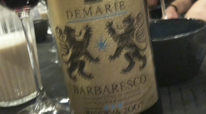 2007 Demarie, Barbaresco Riserva, Piemonte, Italien