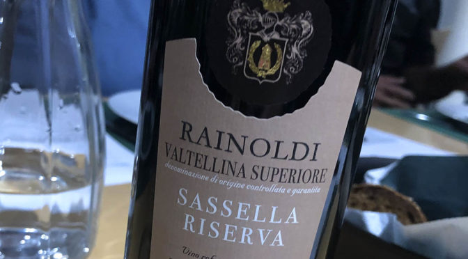 2015 Rainoldi, Sassella Riserva Valtellina Superiore, Lombardiet, Italien