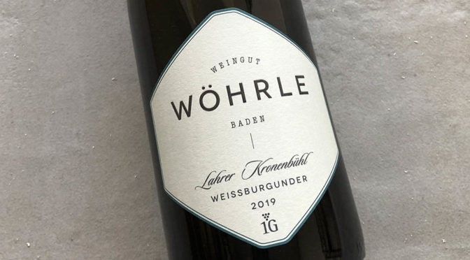 2019 Weingut Wöhrle, Lahrer Kronenbühl Weissburgunder, Baden, Tyskland