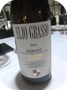 2015 Elio Grasso, Barolo Gavarini Chiniera, Piemonte, Italien