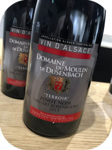 2015 Domaine du Moulin de Dusenbach, Pinot Noir Lieu-Dit Rosenbourg, Alsace, Frankrig