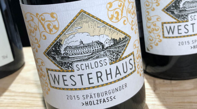 2015 Weingut Schloss Westerhaus, Spätburgunder Holzfass, Rheinhessen, Tyskland