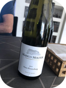 2018 Weingut Markus Molitor, Haus Klosterberg Riesling, Mosel, Tyskland