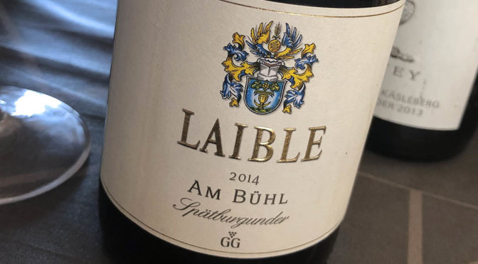 2014 Weingut Laible, Durbacher Plauelrain Am Bühl Spätburgunder GG, Baden, Tyskland