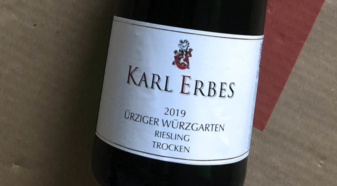 2019 Weingut Karl Erbes, Ürziger Würzgarten Riesling Trocken, Mosel, Tyskland