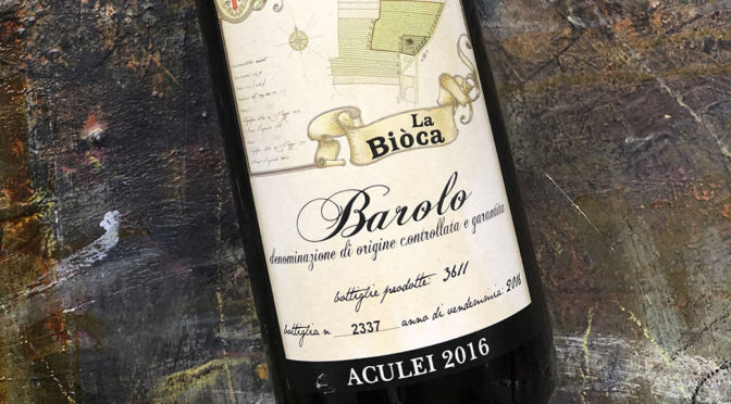 2016 La Bioca, Barolo Aculei, Piemonte, Italien