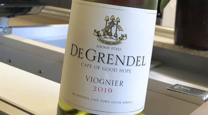 2019 De Grendel, Viognier, Western Cape, Sydafrika