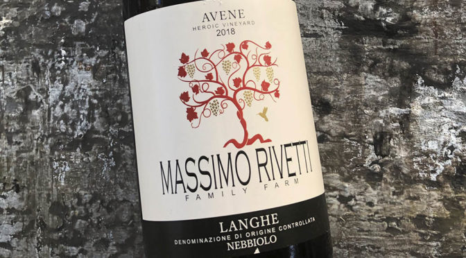 2018 Massimo Rivetti, Langhe Nebbiolo Avene, Piemonte, Italien