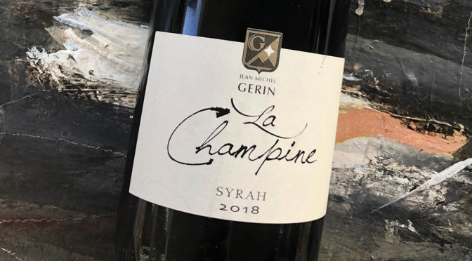 2018 Jean Michel Gerin, La Champine, Rhône, Frankrig