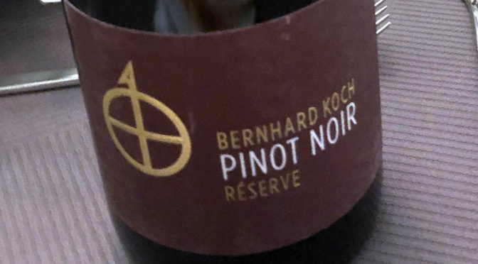 2015 Weingut Bernhard Koch, Pinot Noir Réserve HE, Pfalz, Tyskland