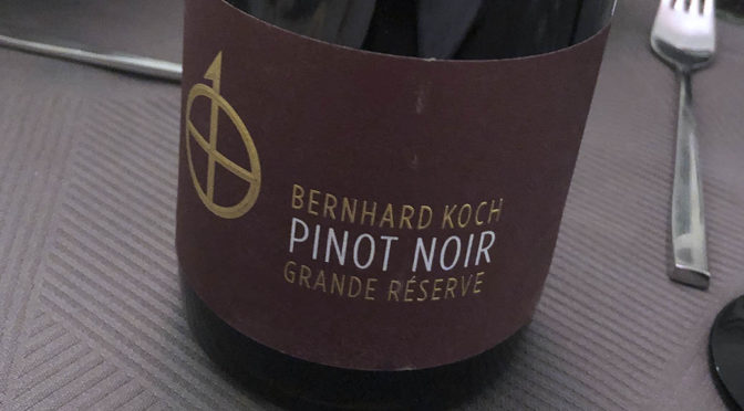 2013 Weingut Bernhard Koch, Hainfelder Letten Pinot Noir Grande Réserve BK, Pfalz, Tyskland